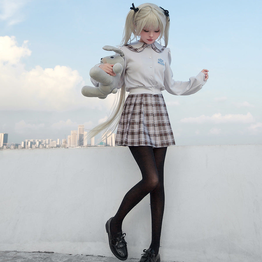 Chunriye dome cos clothing daily dome sister cosplay edge of the sky dome sister JK uniform sailor animation clothing one piece