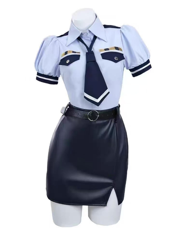 Starting from scratch, life in a different world cos clothing dog dog ear police officer rem cosplay clothing a generation of hair