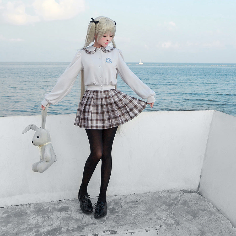 Chunriye dome cos clothing daily dome sister cosplay edge of the sky dome sister JK uniform sailor animation clothing one piece