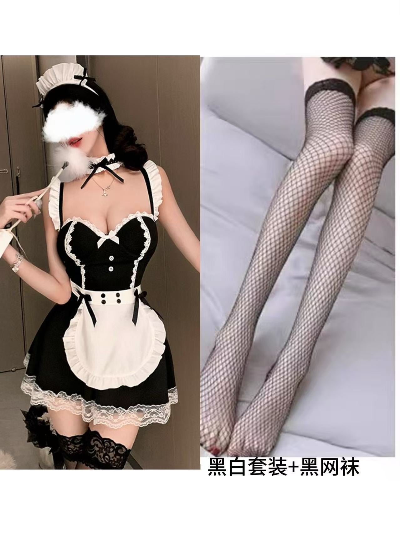 Sexy Lingerie with Underwire and Padded Bras, Cute Maid Pure Desire Uniform, Sexy Outfit, Small Bust Friendly Cosplay