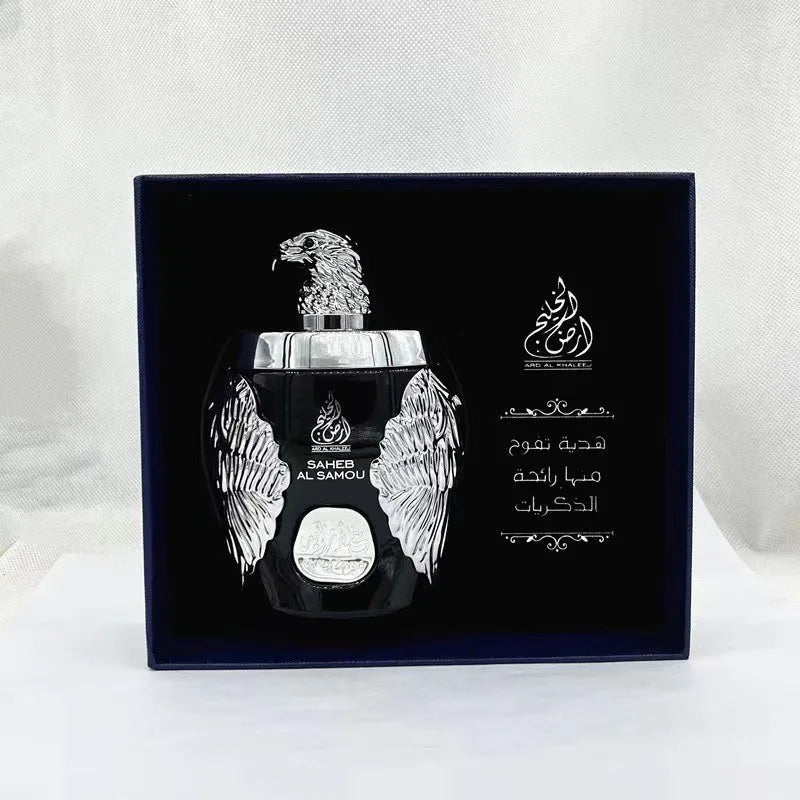Arab Perfume Man Eagle Long Lasting Fragrance Body Spray Arabic Parfum For Men Oriental Notes Pheromone Gift Box