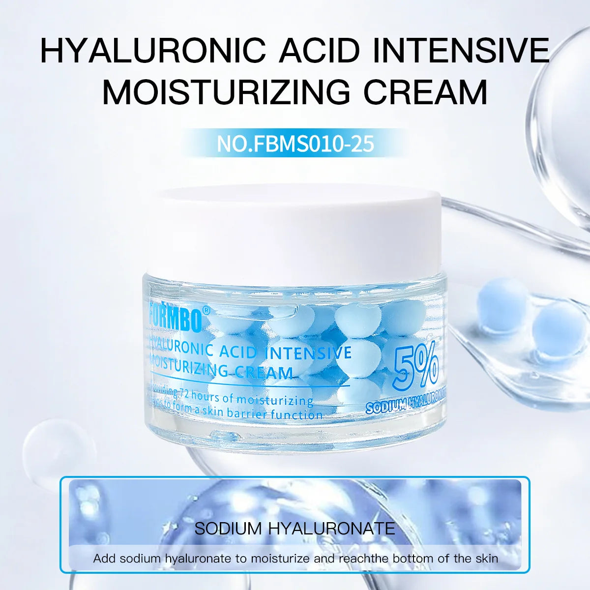 Collagen Protein Moisturizing Facial Cream, Nourishes and Hydrates The Skin, Suitable for All Skin Types