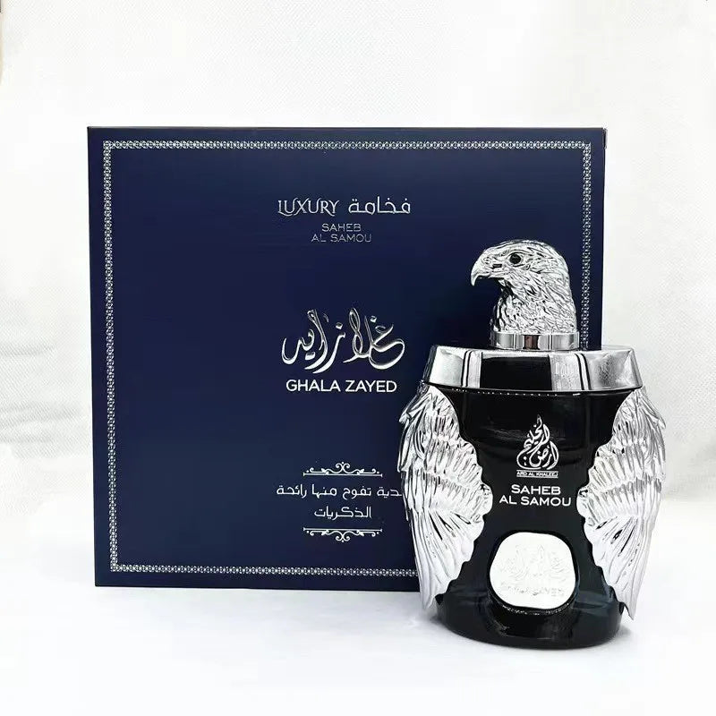 Arab Perfume Man Eagle Long Lasting Fragrance Body Spray Arabic Parfum For Men Oriental Notes Pheromone Gift Box