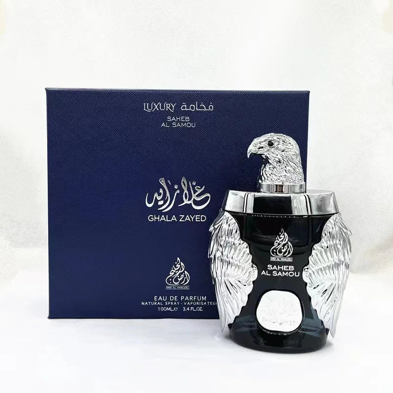 Arab Perfume Man Eagle Long Lasting Fragrance Body Spray Arabic Parfum For Men Oriental Notes Pheromone Gift Box