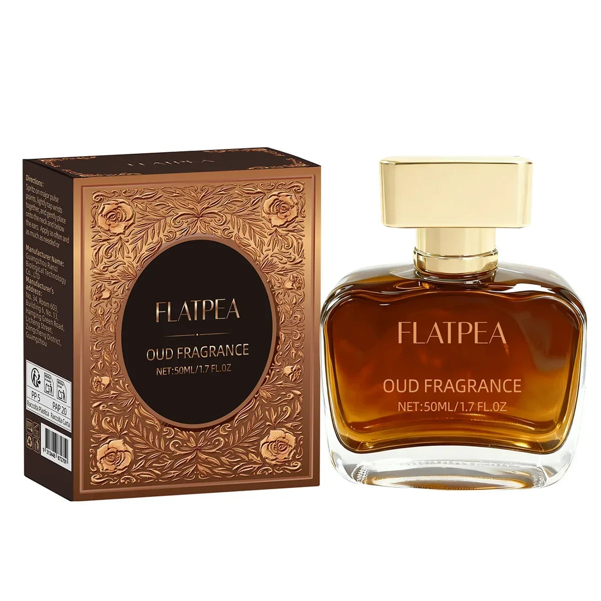 Arabian Men's Fragrance Long-lasting Sandalwood Scent Oriental Fragrance Luxury Charming Perfume Spray Woody Musk Cologne 50ml