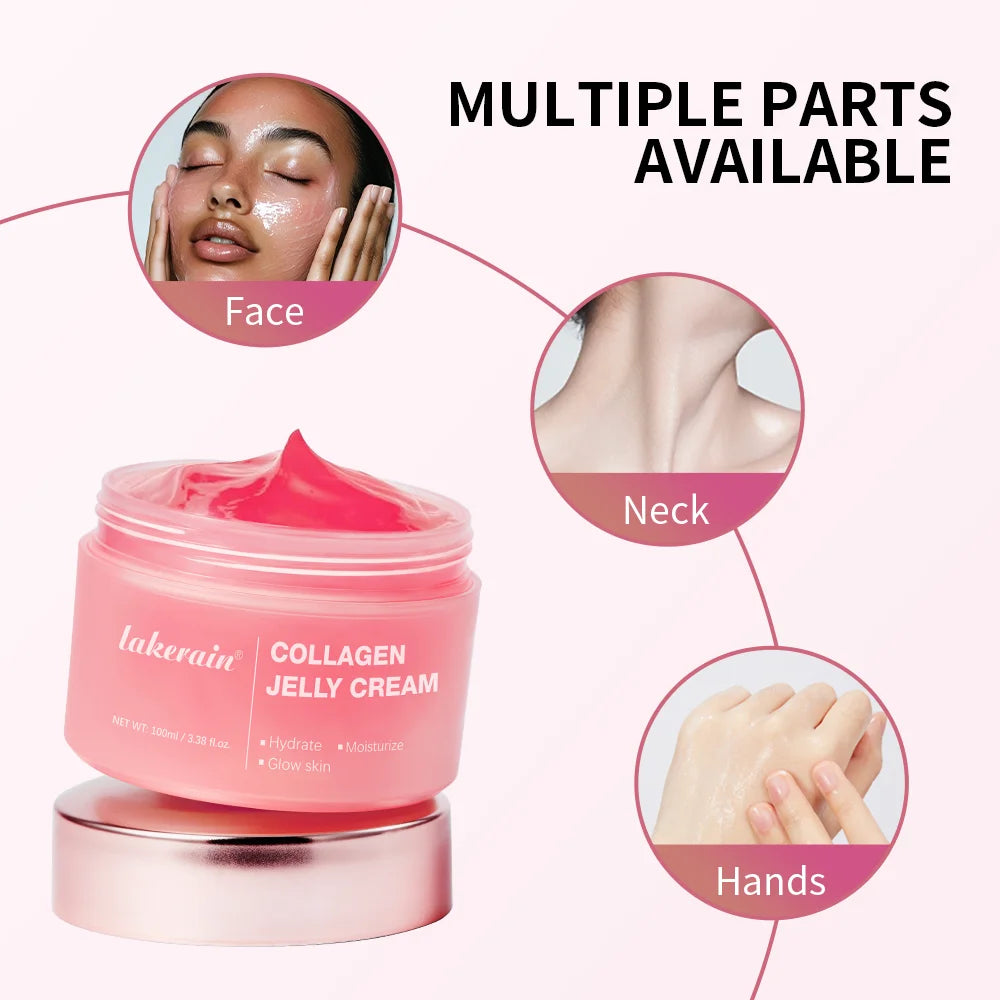 Collagen Jelly Cream Deeply Hydrates Firm Glowing Reduce Sagging & Wrinkle Glowing Boosts Skin Korean Face Care Products