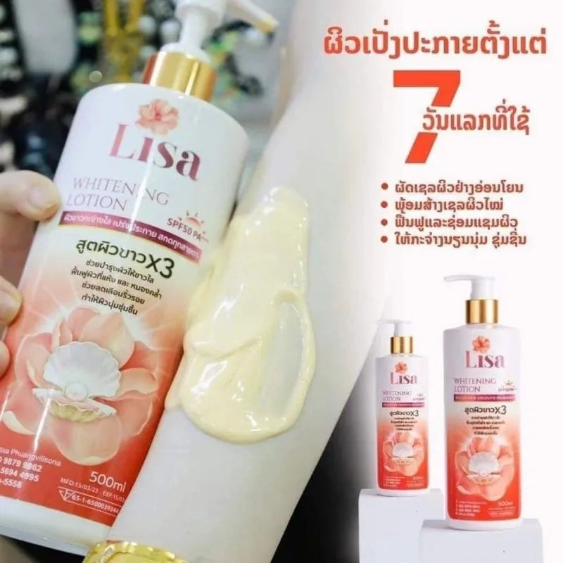 Collagen Body Whitens Removes Dark Spots, Lightens Spots, Bright White Smooth, Moisturizes and Firm Skin 250g