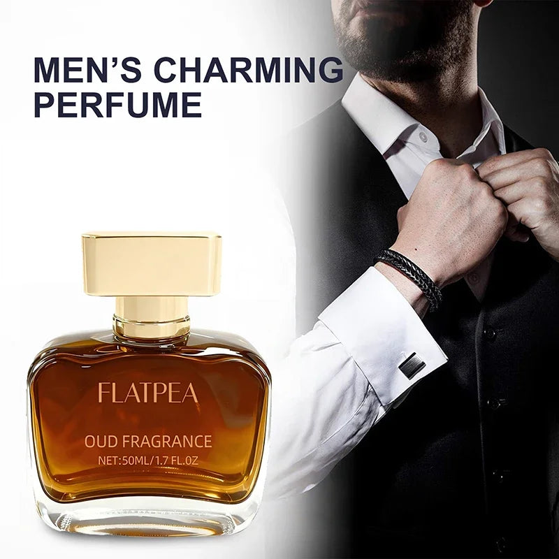 Arabian Luxury Eau de Parfum, Unisex Oud Woody Long Lasting Perfume,Leather Musk Sandalwood Scent, Strong Oriental Fragrance