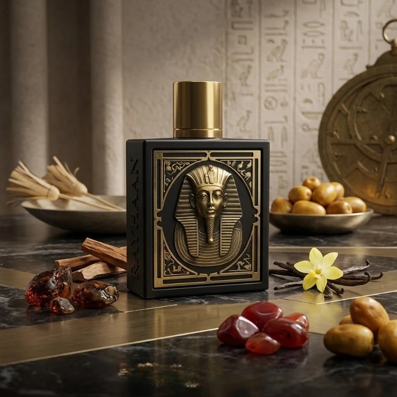 100ML Unisex Perfume Eau De Parfum Long Lasting Oriental Spicy Saffron Cinnamon Warm Elegant Smooth Rich Alluring Fragrance Gift