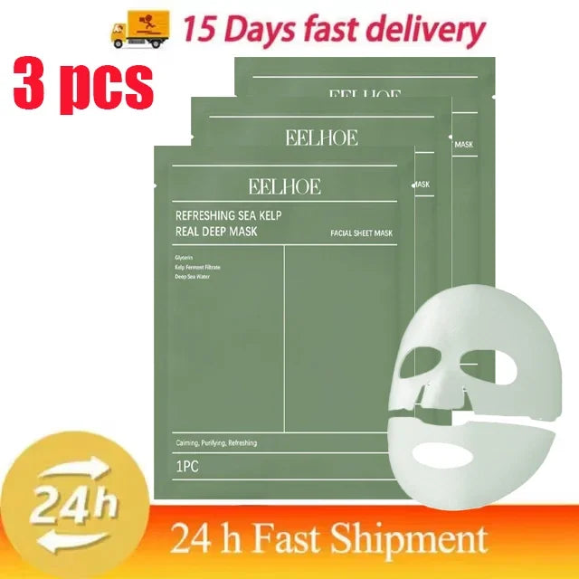 Bio-Collagen Real Deep Mask Anti-Wrinkle Lifting Face Mask With Hydrolyzed Collagen Reverse Film Volume Peel Off Mask